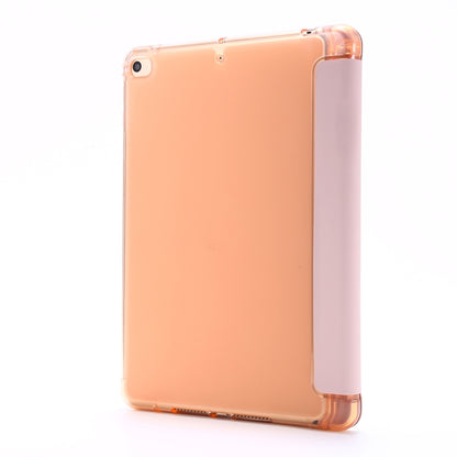 For iPad Mini (2019) Airbag Deformation Horizontal Flip Leather Case with Holder & Pen Holder(Pink) - iPad mini (2019) / mini 5 Cases by buy2fix | Online Shopping UK | buy2fix