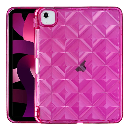 Diamond Texture TPU Airbag Tablet Case For iPad Pro 11 2022 / 2021 / 2020(Rose Red) - iPad 2025 / 2022 Cases by buy2fix | Online Shopping UK | buy2fix