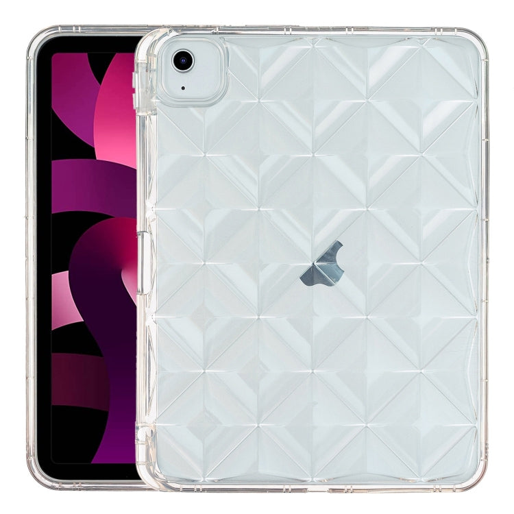 Diamond Texture TPU Airbag Tablet Case For iPad Pro 11 2022 / 2021 / 2020(Transparent) - iPad 2025 / 2022 Cases by buy2fix | Online Shopping UK | buy2fix
