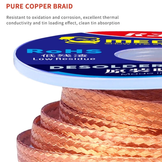 MECHANIC R300 1.5M Suction Tin Wire, Width:2MM - Welding Wire by MECHANIC | Online Shopping UK | buy2fix