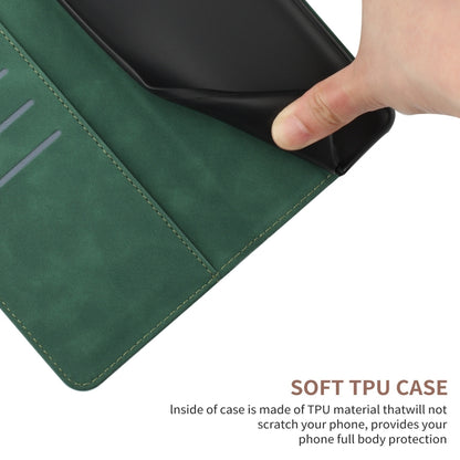 For Sony Xperia 5 V Stitching Embossed Leather Phone Case(Green) - Sony Cases by buy2fix | Online Shopping UK | buy2fix