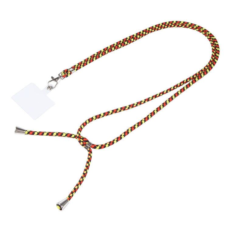 Universal Mixed Color Mobile Phone Lanyard(Orange Yellow) - Lanyards & Wrist Straps by buy2fix | Online Shopping UK | buy2fix