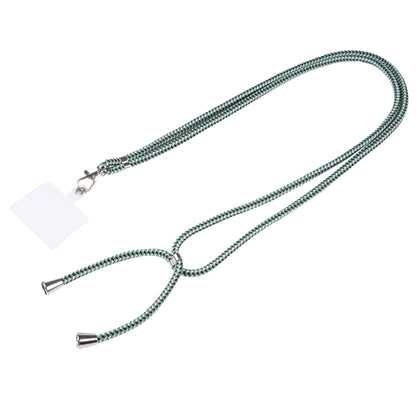 Universal Mixed Color Mobile Phone Lanyard(Green Black White) - Lanyards & Wrist Straps by buy2fix | Online Shopping UK | buy2fix