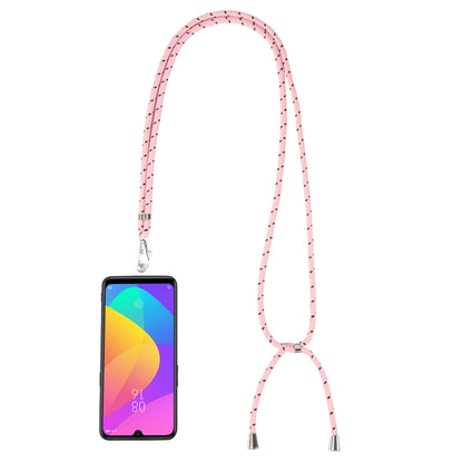 Universal Mixed Color Mobile Phone Lanyard(Pink Black) - Lanyards & Wrist Straps by buy2fix | Online Shopping UK | buy2fix