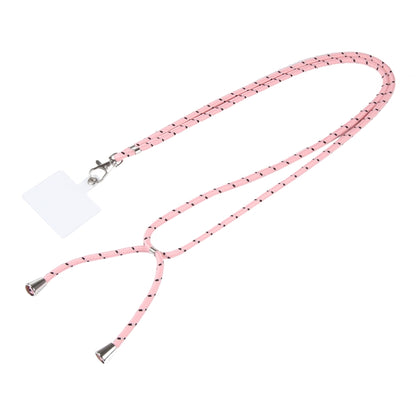 Universal Mixed Color Mobile Phone Lanyard(Pink Black) - Lanyards & Wrist Straps by buy2fix | Online Shopping UK | buy2fix