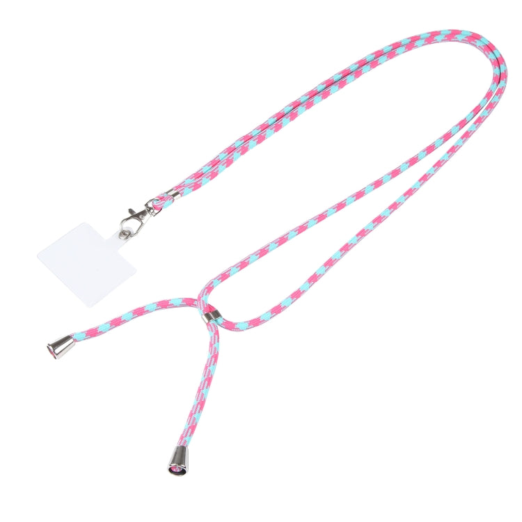 Universal Mixed Color Mobile Phone Lanyard (Pink Blue) - Lanyards & Wrist Straps by buy2fix | Online Shopping UK | buy2fix