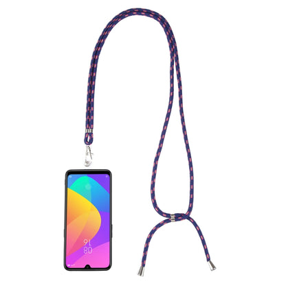 Universal Mixed Color Mobile Phone Lanyard(Blue Pink) - Lanyards & Wrist Straps by buy2fix | Online Shopping UK | buy2fix