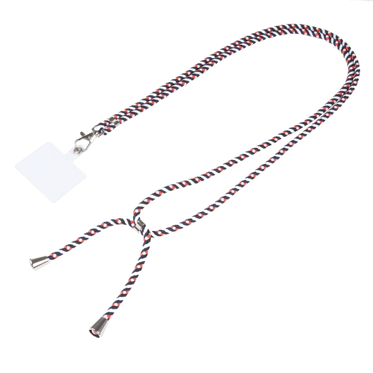 Universal Mixed Color Mobile Phone Lanyard(Blue Red White) - Lanyards & Wrist Straps by buy2fix | Online Shopping UK | buy2fix