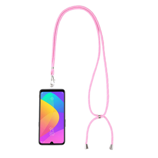 Universal Mixed Color Mobile Phone Lanyard(Pink White) - Lanyards & Wrist Straps by buy2fix | Online Shopping UK | buy2fix