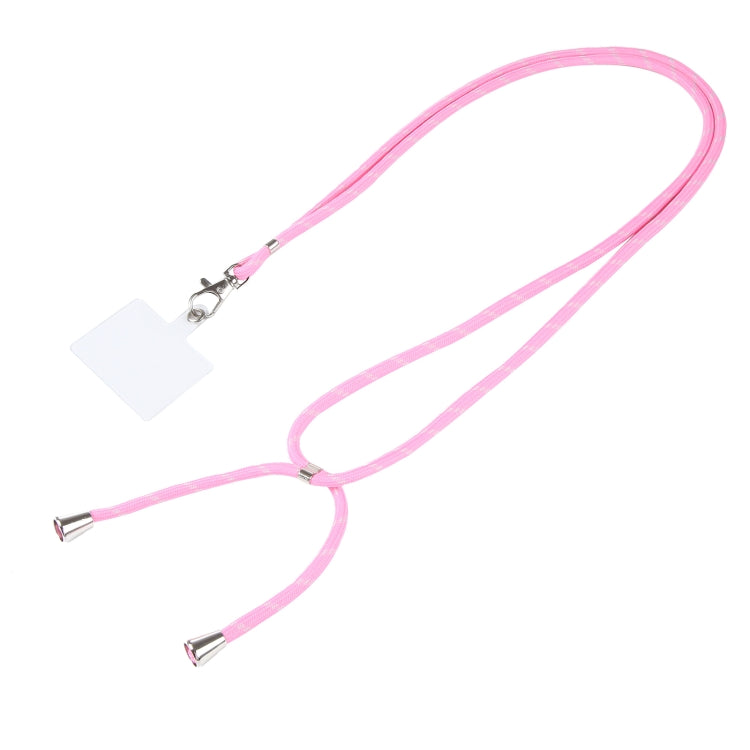 Universal Mixed Color Mobile Phone Lanyard(Pink White) - Lanyards & Wrist Straps by buy2fix | Online Shopping UK | buy2fix