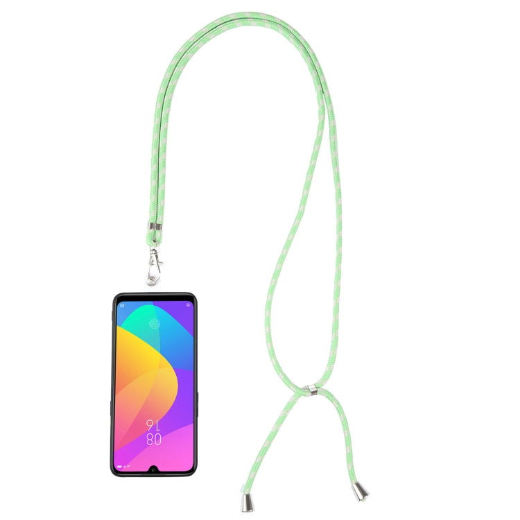 Universal Mixed Color Mobile Phone Lanyard(Green White) - Lanyards & Wrist Straps by buy2fix | Online Shopping UK | buy2fix
