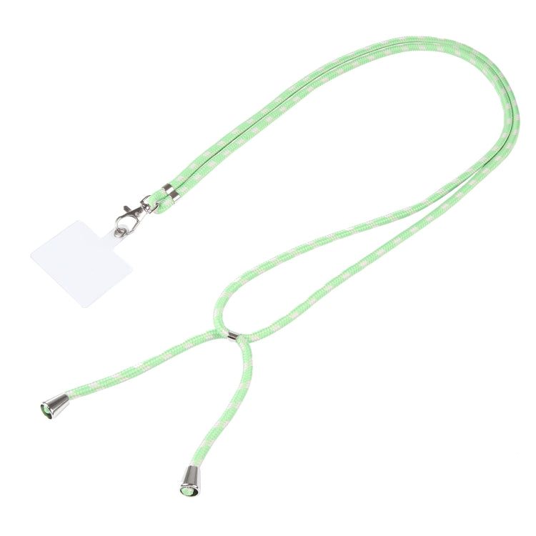 Universal Mixed Color Mobile Phone Lanyard(Green White) - Lanyards & Wrist Straps by buy2fix | Online Shopping UK | buy2fix