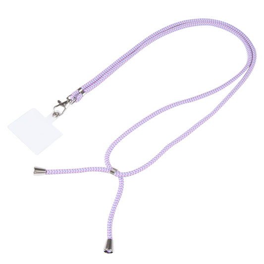 Universal Mixed Color Mobile Phone Lanyard(Purple Blue) - Lanyards & Wrist Straps by buy2fix | Online Shopping UK | buy2fix