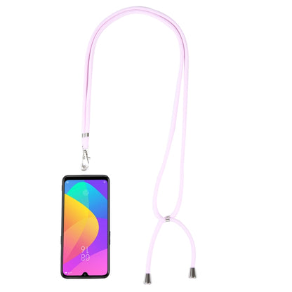 Universal Solid Color Mobile Phone Lanyard(Light Pink) - Lanyards & Wrist Straps by buy2fix | Online Shopping UK | buy2fix