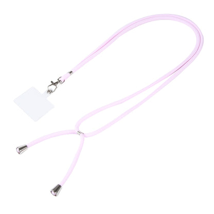Universal Solid Color Mobile Phone Lanyard(Light Pink) - Lanyards & Wrist Straps by buy2fix | Online Shopping UK | buy2fix