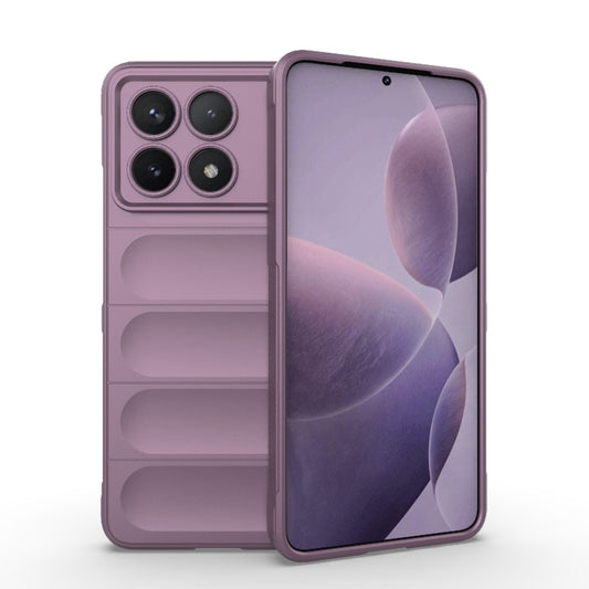 For Xiaomi Redmi K70 / K70 Pro 5G Magic Shield TPU + Flannel Phone Case(Purple) - Xiaomi Cases by buy2fix | Online Shopping UK | buy2fix