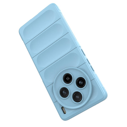 For vivo X100 5G Magic Shield TPU + Flannel Phone Case(Dark Green) - vivo Cases by buy2fix | Online Shopping UK | buy2fix