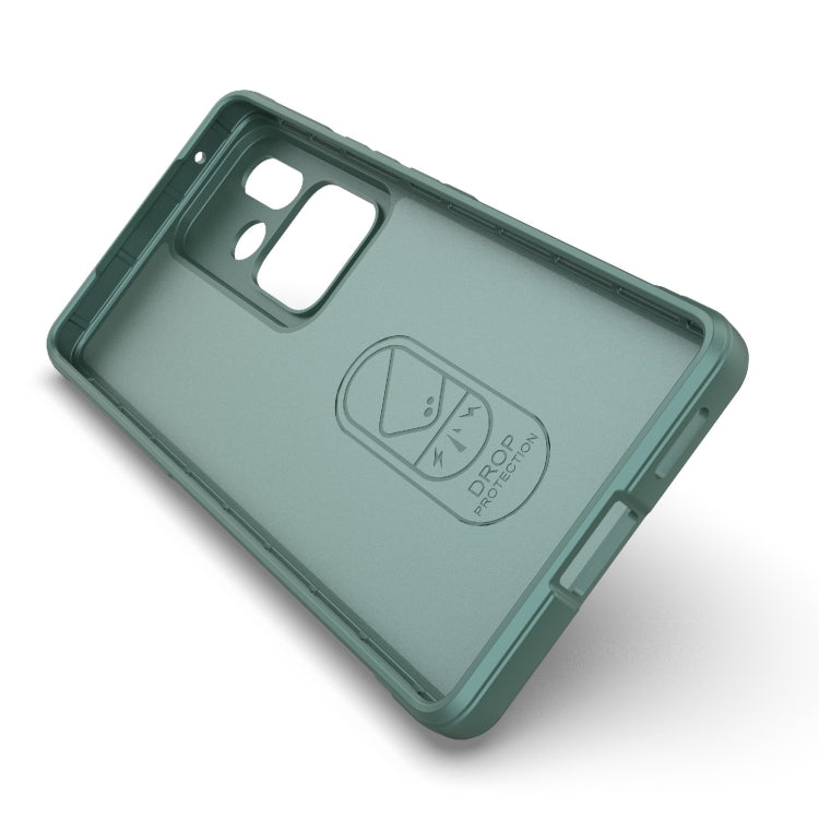 For vivo S18 5G Magic Shield TPU + Flannel Phone Case(Red) - vivo Cases by buy2fix | Online Shopping UK | buy2fix