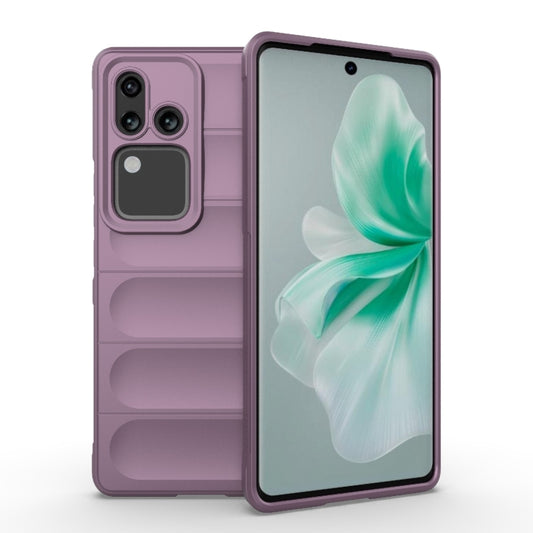 For vivo S18 5G Magic Shield TPU + Flannel Phone Case(Purple) - vivo Cases by buy2fix | Online Shopping UK | buy2fix