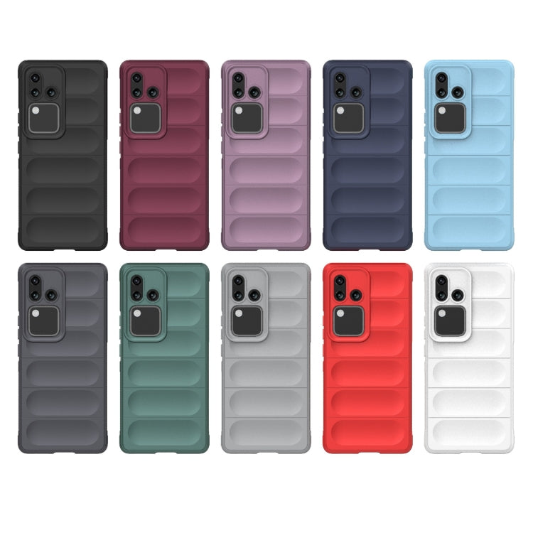 For vivo S18 5G Magic Shield TPU + Flannel Phone Case(Purple) - vivo Cases by buy2fix | Online Shopping UK | buy2fix