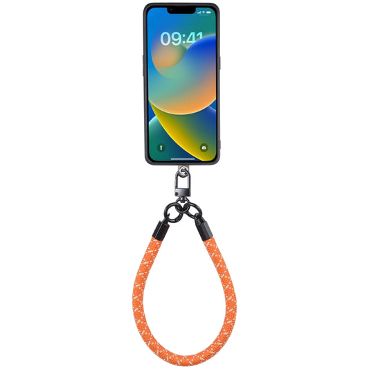 Universal Phone Short Lanyard(Orange + Gold) - Lanyards & Wrist Straps by buy2fix | Online Shopping UK | buy2fix