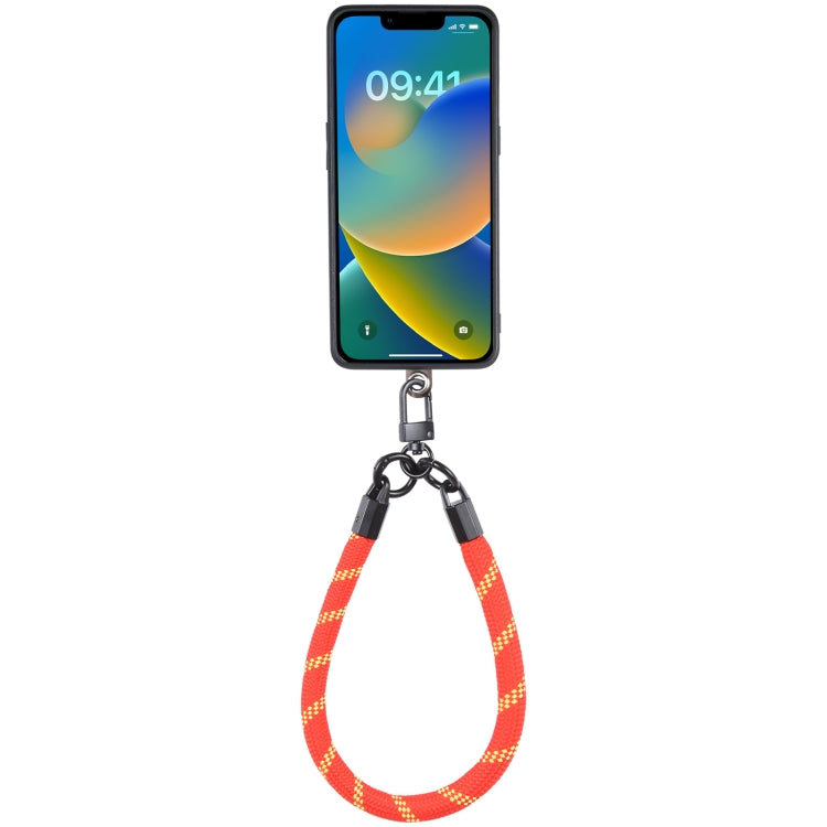 Universal Phone Short Lanyard(Red + Yellow) - Lanyards & Wrist Straps by buy2fix | Online Shopping UK | buy2fix