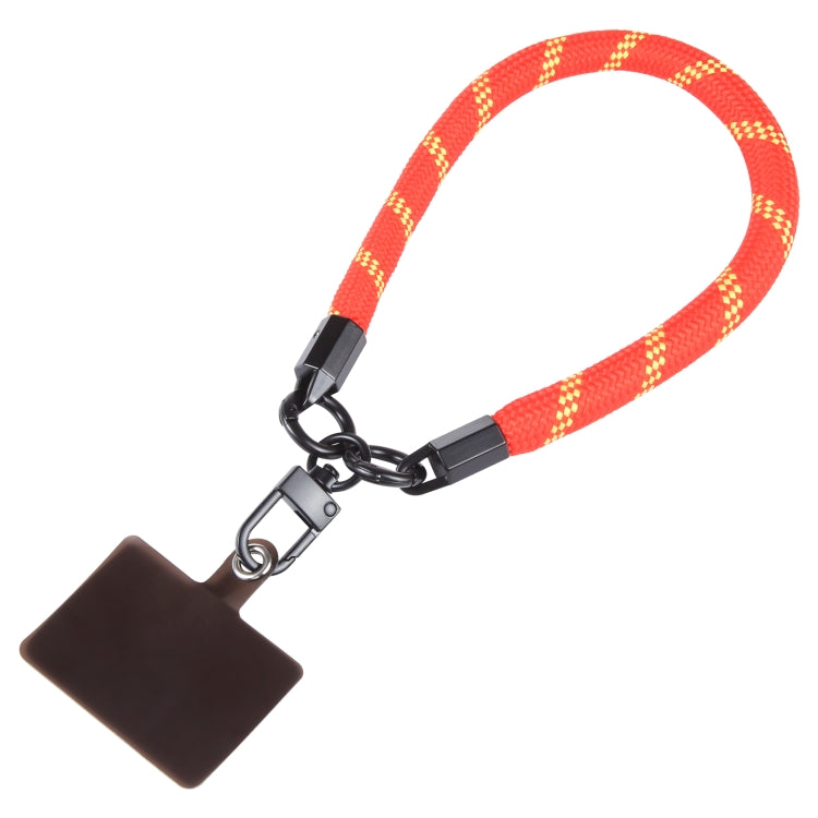 Universal Phone Short Lanyard(Red + Yellow) - Lanyards & Wrist Straps by buy2fix | Online Shopping UK | buy2fix