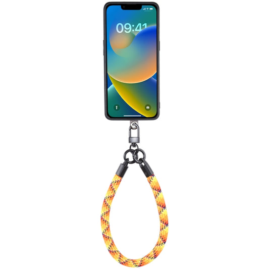 Universal Phone Short Lanyard(Yellow Orange Red) - Lanyards & Wrist Straps by buy2fix | Online Shopping UK | buy2fix