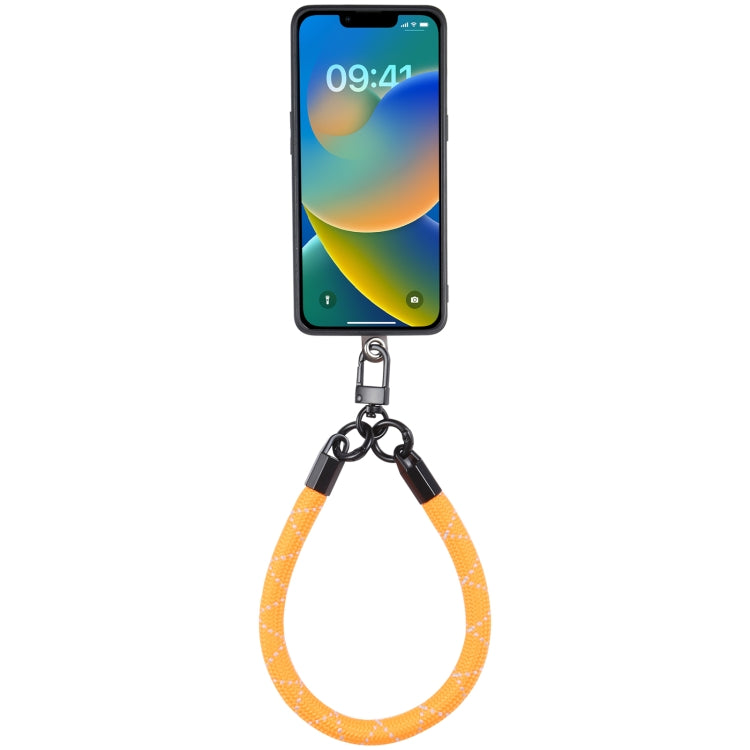 Universal Phone Short Lanyard(Orange + White) - Lanyards & Wrist Straps by buy2fix | Online Shopping UK | buy2fix