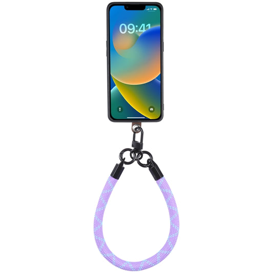 Universal Phone Short Lanyard(Purple + Blue) - Lanyards & Wrist Straps by buy2fix | Online Shopping UK | buy2fix