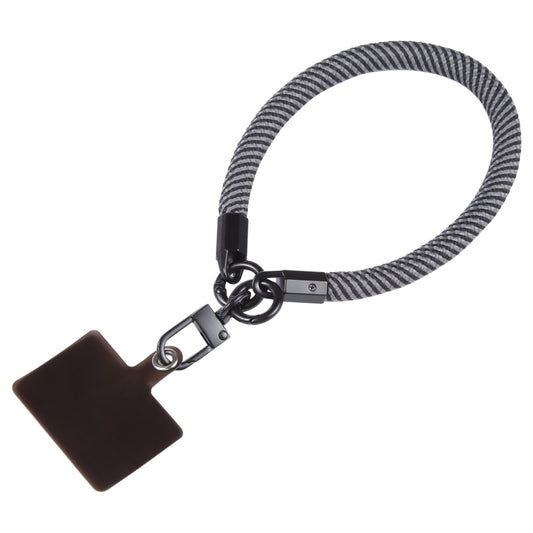 Universal Phone Short Lanyard(Black + Grey) - Lanyards & Wrist Straps by buy2fix | Online Shopping UK | buy2fix