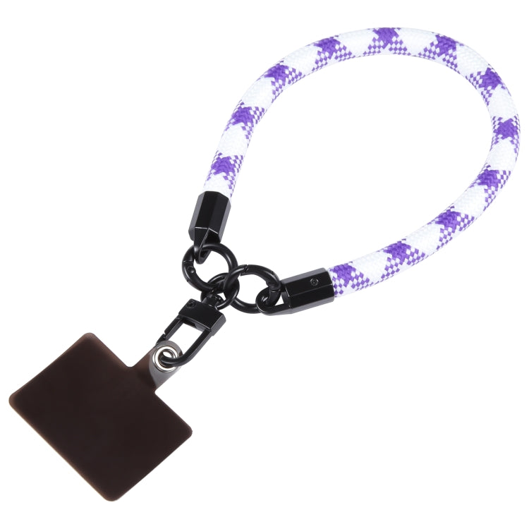 Universal Phone Short Lanyard(Purple + White) - Lanyards & Wrist Straps by buy2fix | Online Shopping UK | buy2fix