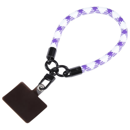 Universal Phone Short Lanyard(Purple + White) - Lanyards & Wrist Straps by buy2fix | Online Shopping UK | buy2fix