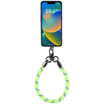 Universal Phone Short Lanyard(Blue Green Grid) - Lanyards & Wrist Straps by buy2fix | Online Shopping UK | buy2fix