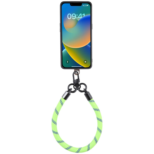Universal Phone Short Lanyard(Blue Green Grid) - Lanyards & Wrist Straps by buy2fix | Online Shopping UK | buy2fix