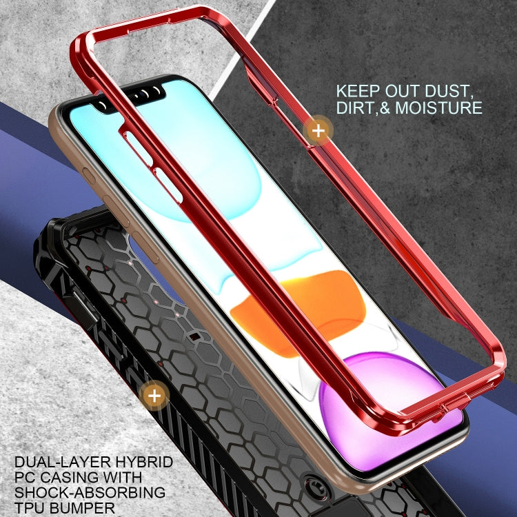 For iPhone 11 Pro Armor Series Holder Phone Case(Light Purple) by buy2fix