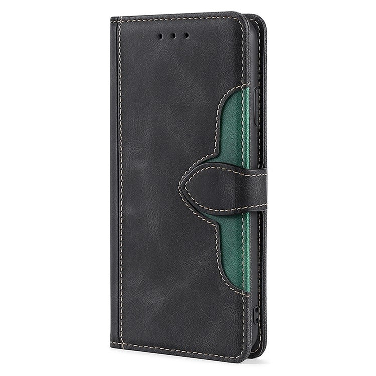 For Infinix Note 40 Pro 4G Skin Feel Magnetic Buckle Leather Phone Case(Black) - Infinix Cases by buy2fix | Online Shopping UK | buy2fix