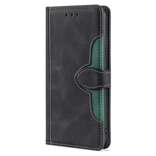 For Infinix Note 40 Pro 4G Skin Feel Magnetic Buckle Leather Phone Case(Black) - Infinix Cases by buy2fix | Online Shopping UK | buy2fix