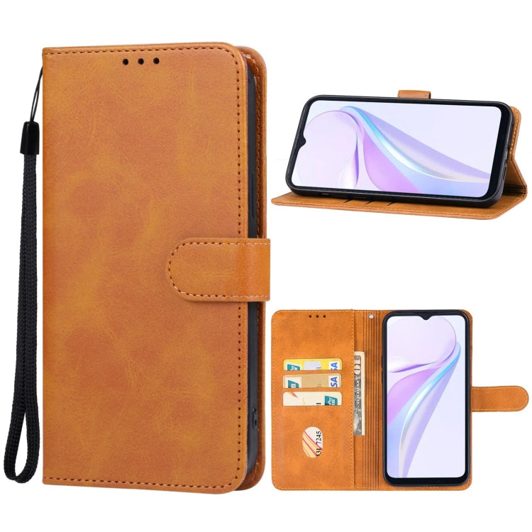 For Blackview WAVE 6C Leather Phone Case(Brown) - More Brand by buy2fix | Online Shopping UK | buy2fix