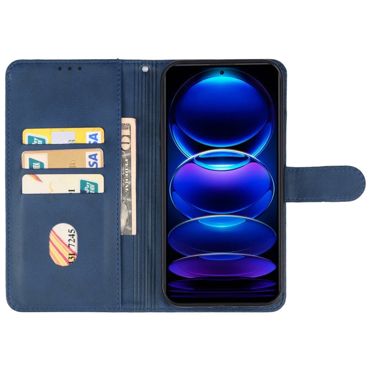 For Xiaomi Redmi Note 13 Pro 5G Leather Phone Case(Blue) - Xiaomi Cases by buy2fix | Online Shopping UK | buy2fix