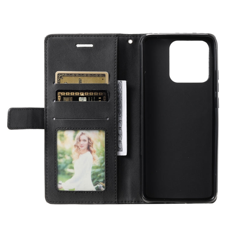 For Xiaomi 13 Skin Feel Splicing Leather Phone Case(Black) - Xiaomi Cases by buy2fix | Online Shopping UK | buy2fix