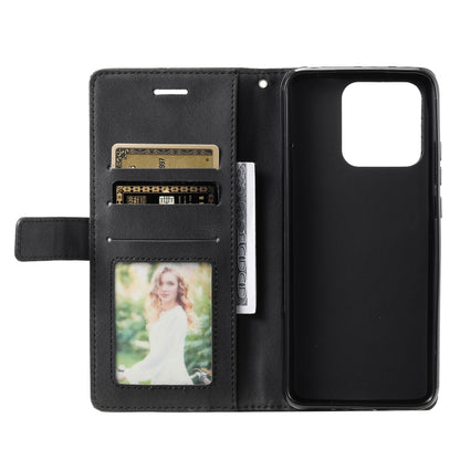 For Xiaomi 13 Skin Feel Splicing Leather Phone Case(Black) - Xiaomi Cases by buy2fix | Online Shopping UK | buy2fix