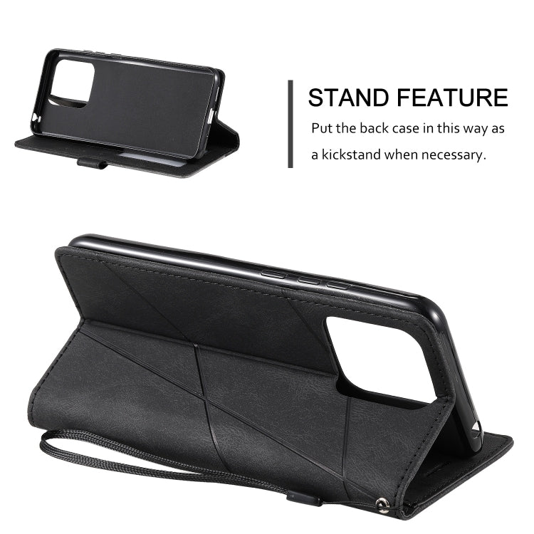 For Xiaomi 13 Skin Feel Splicing Leather Phone Case(Black) - Xiaomi Cases by buy2fix | Online Shopping UK | buy2fix