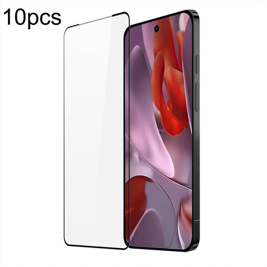 For Google Pixel 9a 10pcs DUX DUCIS 0.33mm 9H Medium Alumina Tempered Glass Film