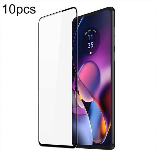 For Motorola Moto G54 / G84 10pcs DUX DUCIS 0.33mm 9H Medium Alumina Tempered Glass Film by DUX DUCIS