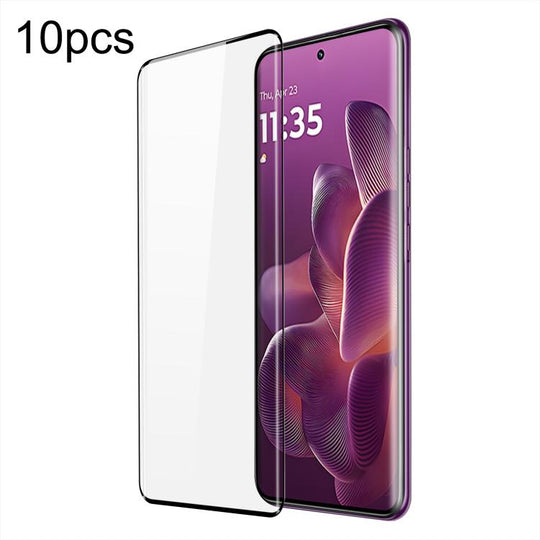 For Motorola Edge 60 Pro 10pcs DUX DUCIS 0.33mm 9H Medium Alumina Tempered Glass Film