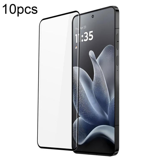 For Motorola Edge 70 5G 10pcs DUX DUCIS 0.33mm 9H Medium Alumina Tempered Glass Film