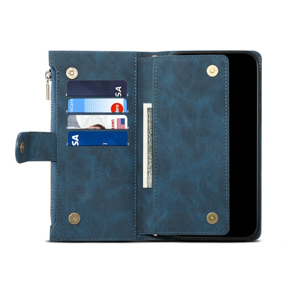 For Google Pixel 8A ESEBLE Retro Frosted RFID Flip Leather Phone Case(Dark Green) - Google Cases by ESEBLE | Online Shopping UK | buy2fix