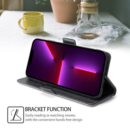 For Huawei Pura 70 Pro / 70 Pro+ 5G Contrast Color Side Buckle Leather Phone Case(Black + Grey) by buy2fix