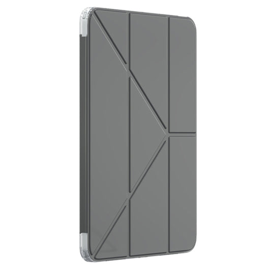 For iPad Air 11 2025 / 2024 Mutural Deformation Stand Smart Leather Tablet Case(Black) - iPad Air 11 2025 / 2024 Cases by Mutural | Online Shopping UK | buy2fix